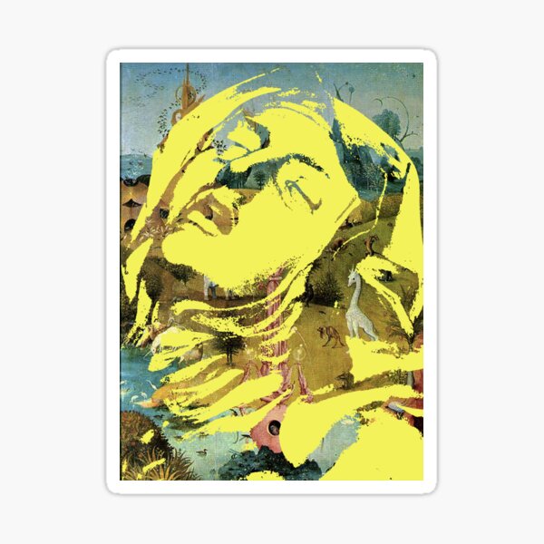 Item preview, Ecstasy of St Teresa with Bosch's Heaven, yellow designed and sold by psychotica.