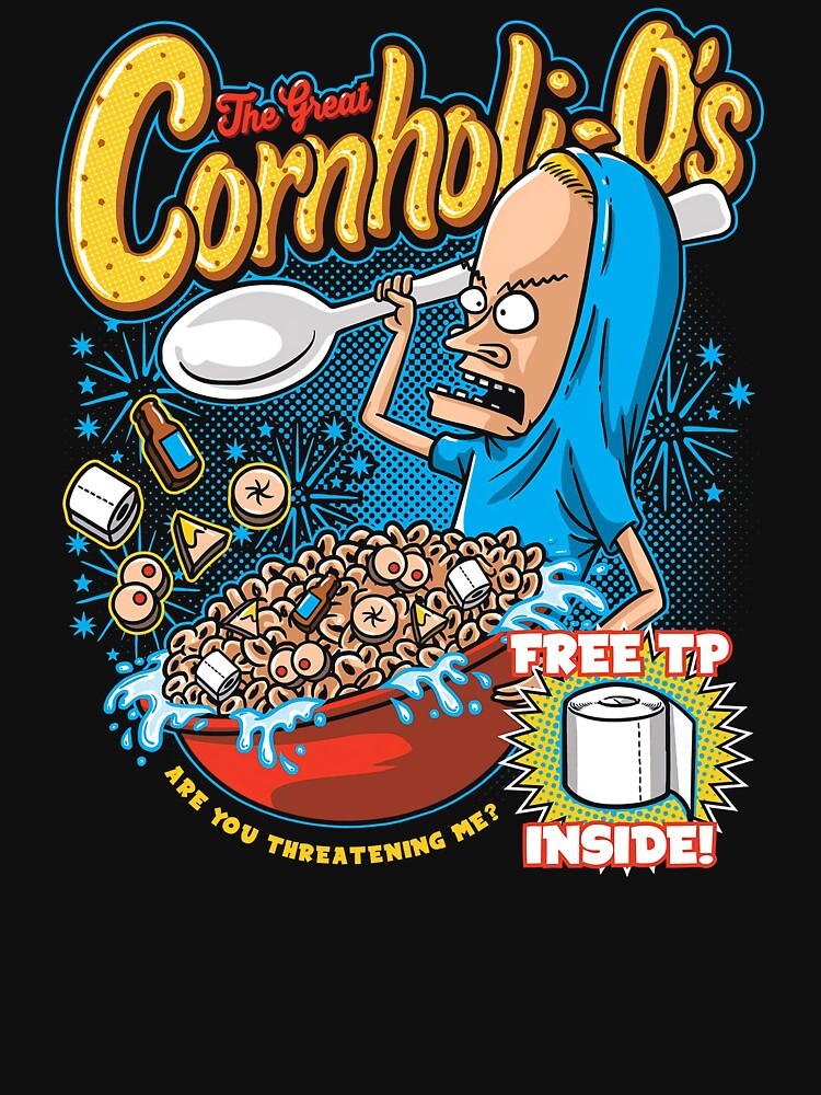 "The Great Cornholio" Tshirt for Sale by BirenbaumRosamu Redbubble