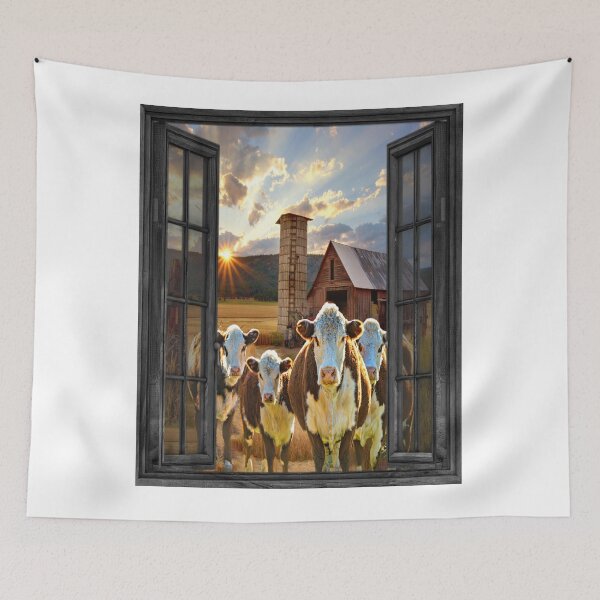 Item preview, Cow And Window designed and sold by JakeGoodwin.