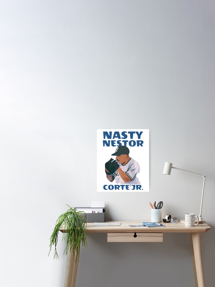 Nestor Cortes: Nasty Nestor, Adult T-Shirt / Small - MLB - Sports Fan Gear | breakingt