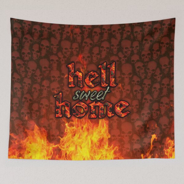 Item preview, Hell Sweet Home designed and sold by PopAlien.