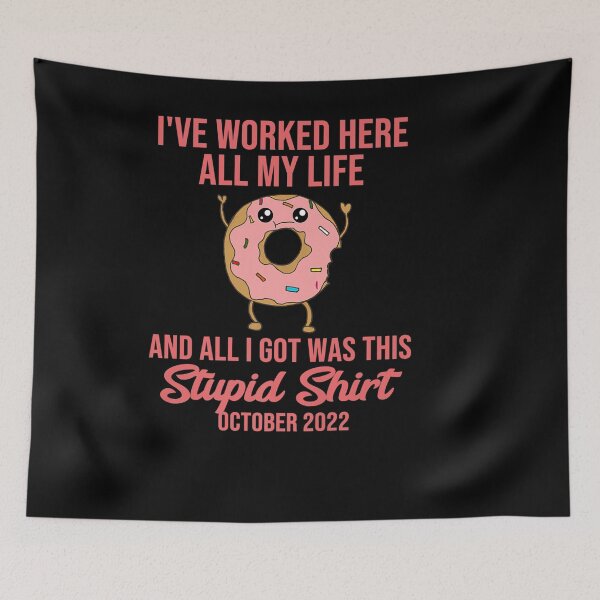 Item preview, RETIRED OCTOBER 2022 DONUT QUOTE FUNNY RETIREMENT designed and sold by sobriowslen.