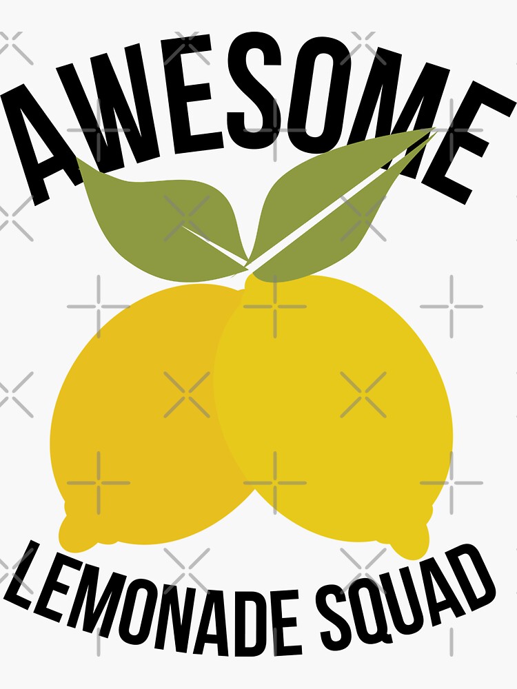 "Awesome Lemonade Squad For Lemonade Fun Lemon Juice Kids Drink
