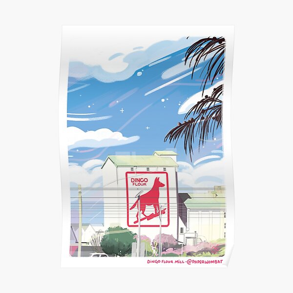 Dingo Flour Mill Poster