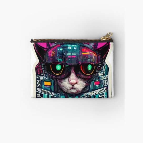 Item preview, Cypberpunk Cat Warrior V8 designed and sold by thelofidragon.