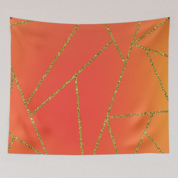 Item preview, Geometrics - Orange Gold designed and sold by rosemaryalbo.