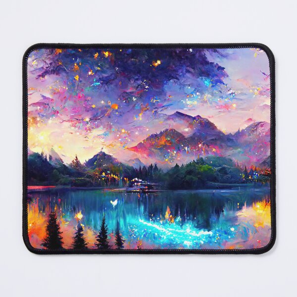Item preview, Fae Realm Alpine Lake designed and sold by electricxbunny.
