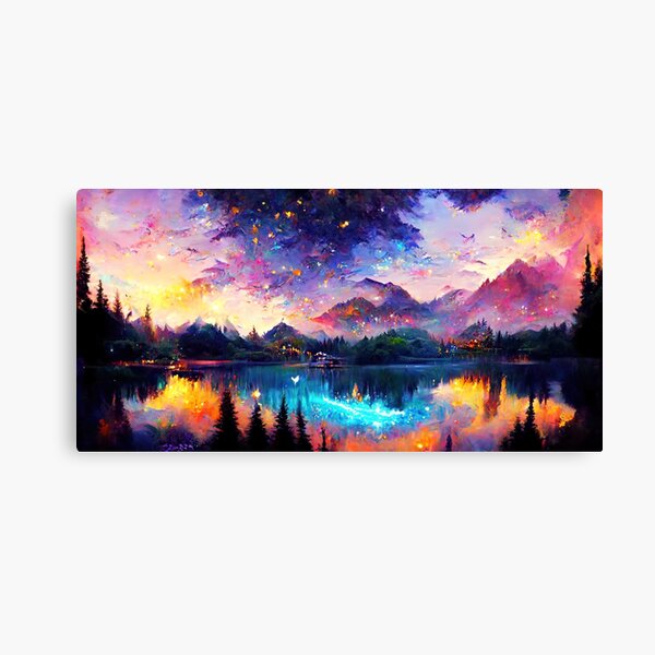 Item preview, Fae Realm Alpine Lake designed and sold by electricxbunny.