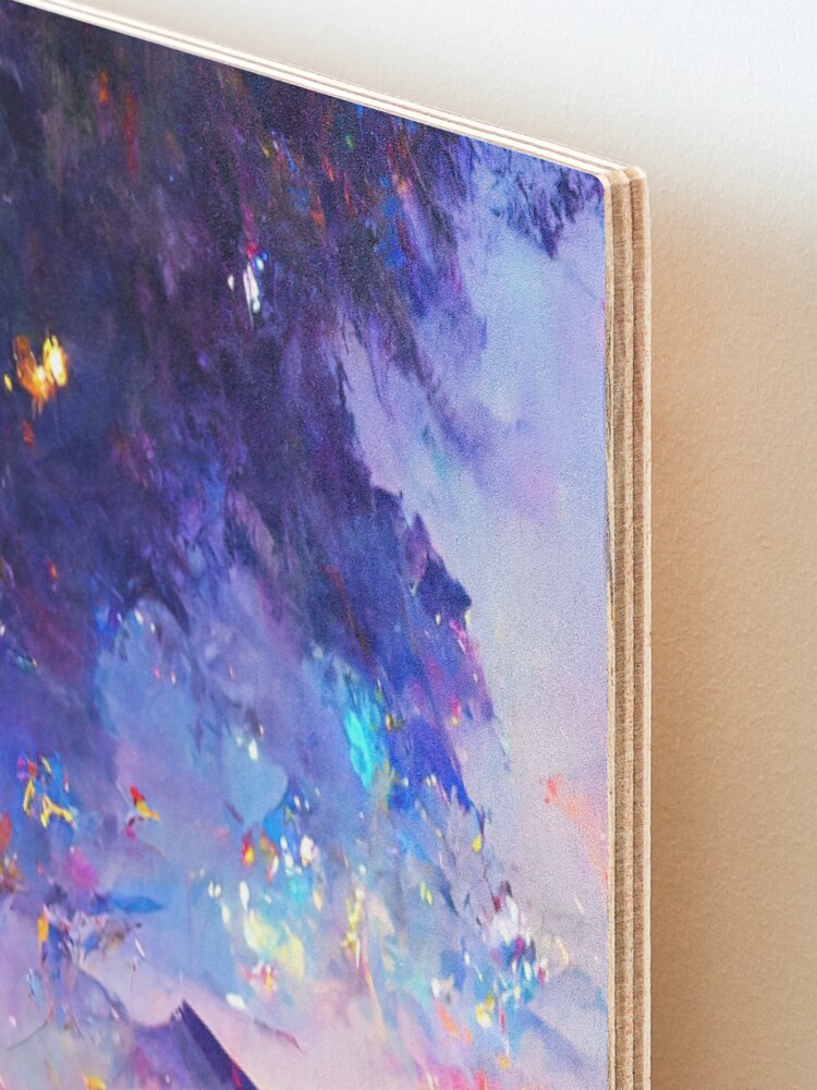 Alternate view of Fae Realm Alpine Lake Mounted Print