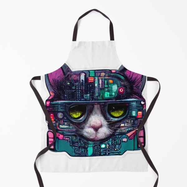 Item preview, Cypberpunk Cat Warrior V10 designed and sold by thelofidragon.