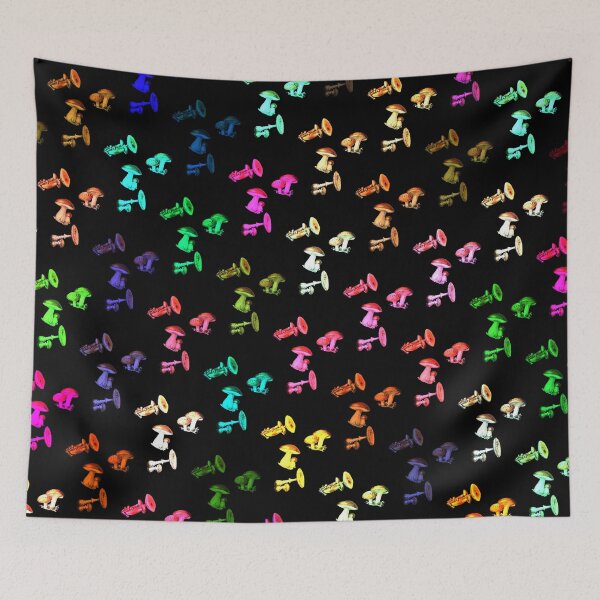 Item preview, Trippy Mushrooms designed and sold by ind3finite.