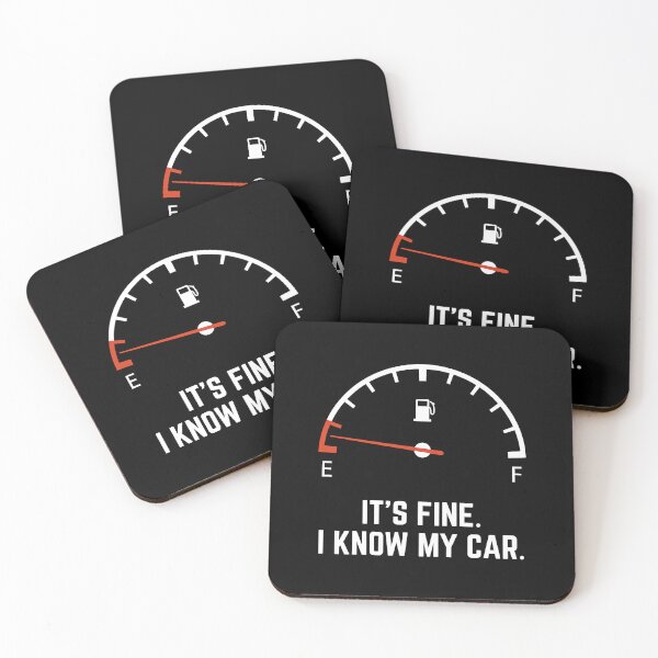 Item preview, Car Gas Gauge On Empty Low Fuel Funny designed and sold by GardNewerd.