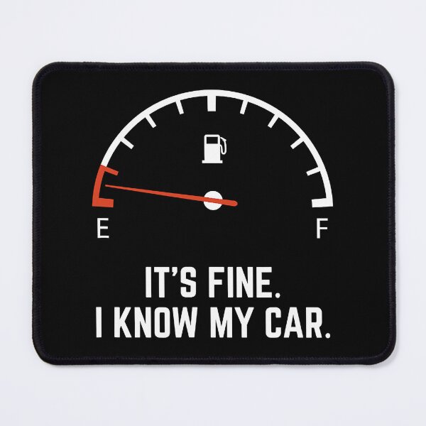 Item preview, Car Gas Gauge On Empty Low Fuel Funny designed and sold by GardNewerd.