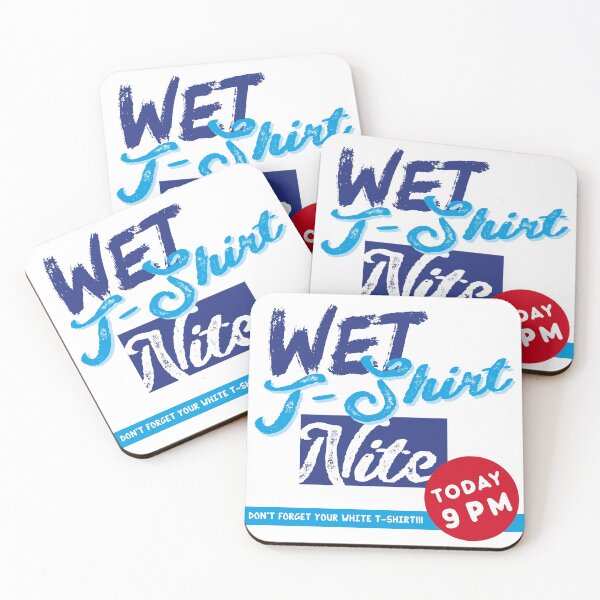 Item preview, WET T-Shirt Nite designed and sold by Hell-Prints.
