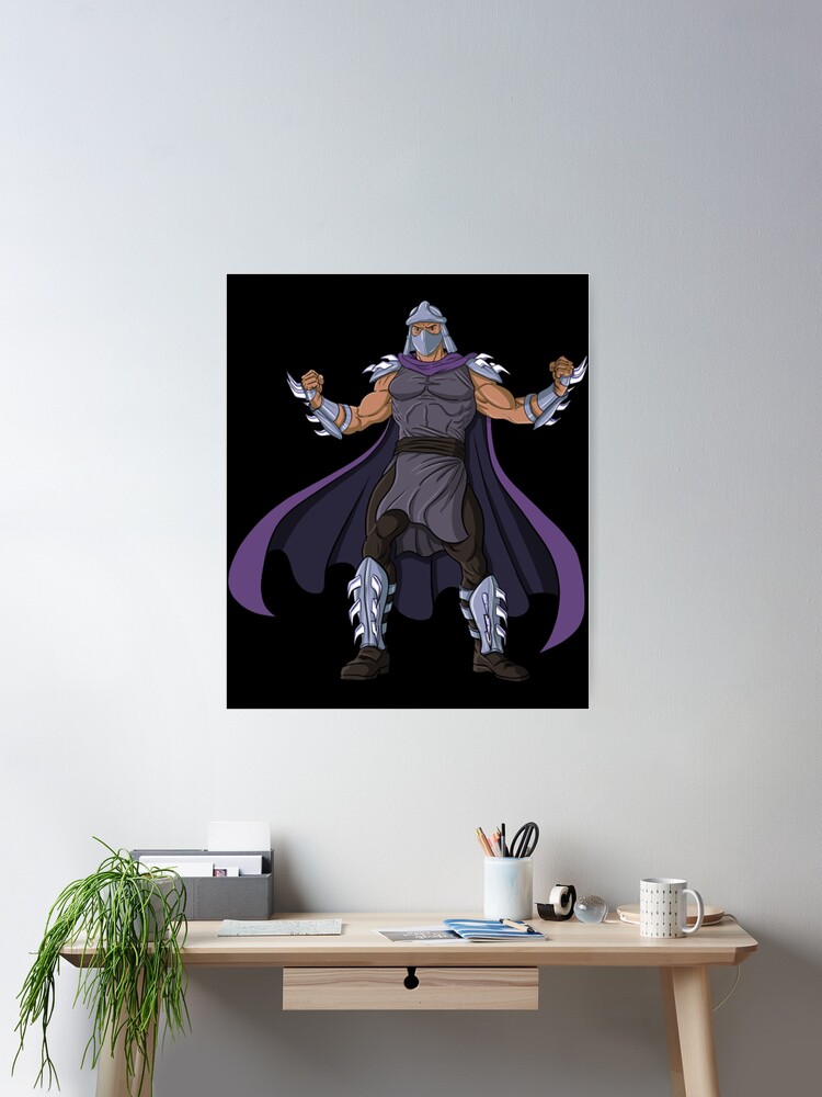 Old School Shredder - Tmnt Ninja Turtles - Posters and Art Prints