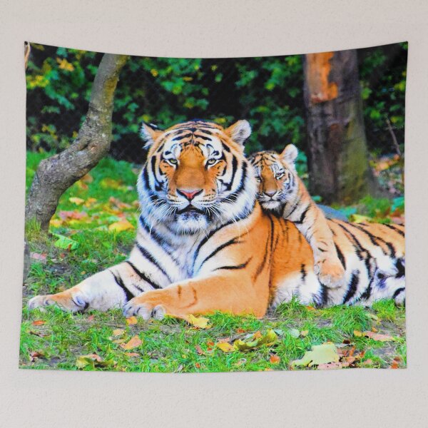 Item preview, ANIMALS #18 - Tiger Mother Love with Cub designed and sold by DEL-Productions.