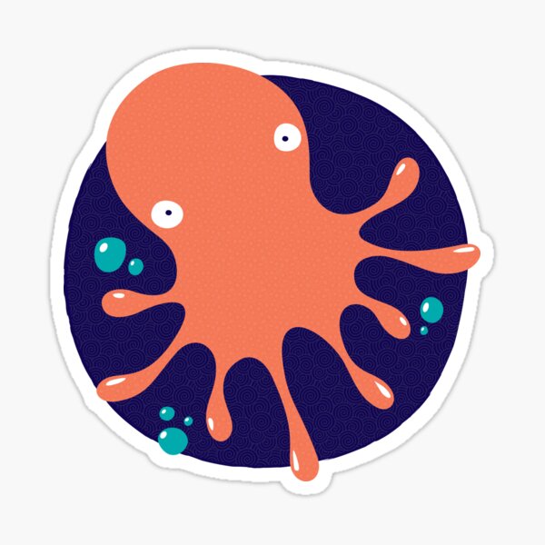 Spot, the Octopus Sticker
