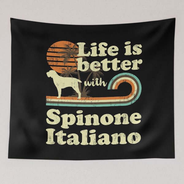 Item preview, Life is Better with Spinone Italiano Vintage designed and sold by rafaeltto.