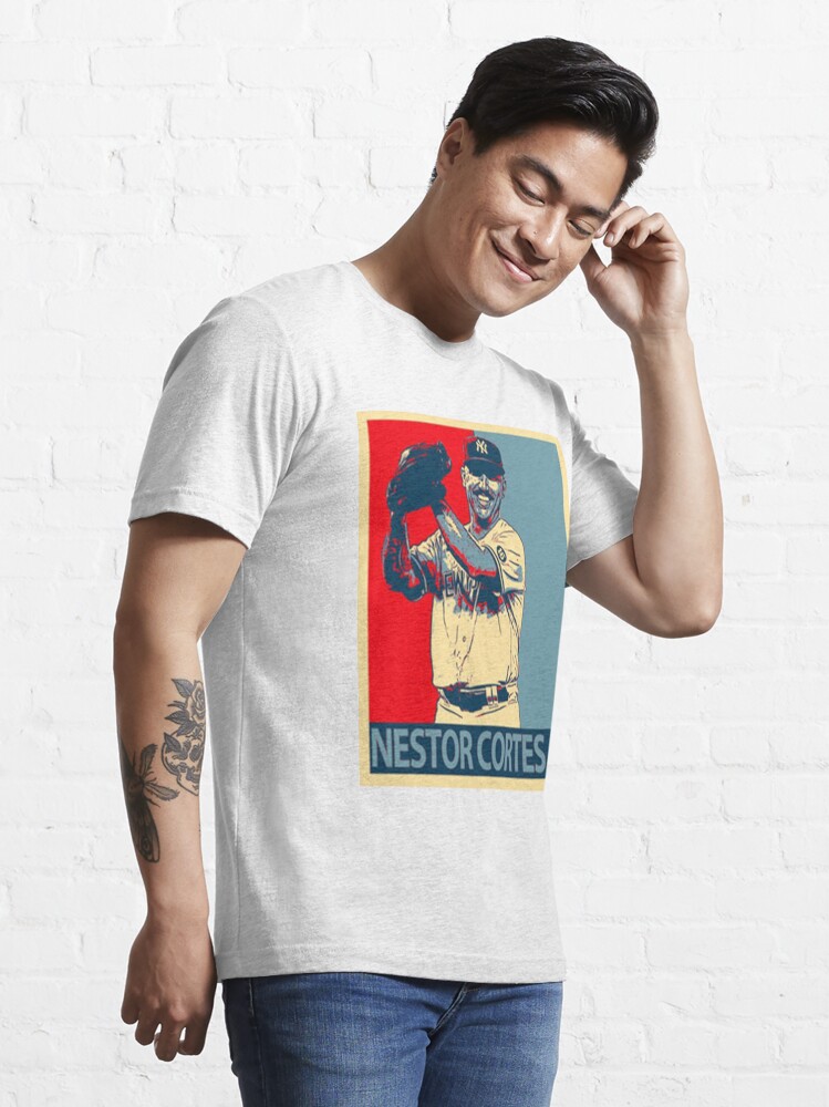 Nestor Cortes Shirt, New York Baseball Men's Cotton T-Shirt