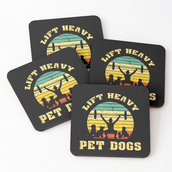Item preview, Weight Lifting Lift Heavy Pet Dogs Vintage-Gigapixel designed and sold by ChoNuongw.