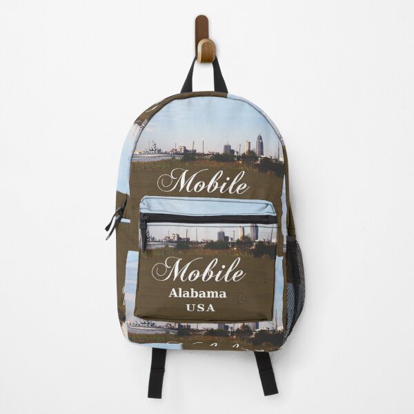 Item preview, Alabama, USA - Mobile Skyline & Battleship designed and sold by leemcnut.
