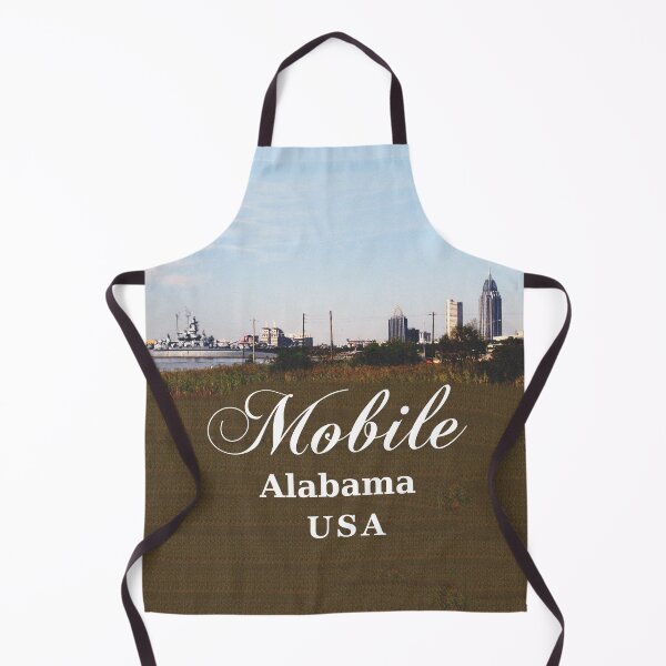 Item preview, Alabama, USA - Mobile Skyline & Battleship designed and sold by leemcnut.