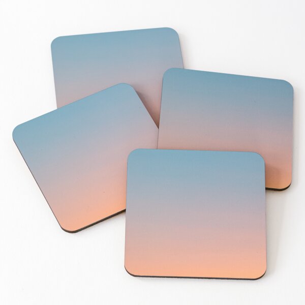 Item preview, Sunset Sky Blue Orange Aura Gradient Ombre Sombre Abstract  designed and sold by Tamas Das.