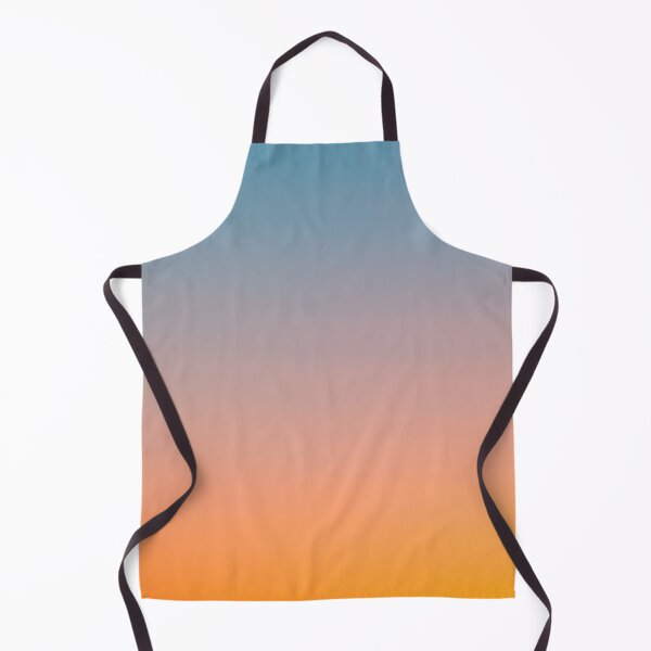 Item preview, Sunset Sky Blue Orange Aura Gradient Ombre Sombre Abstract designed and sold by Tamas Das.