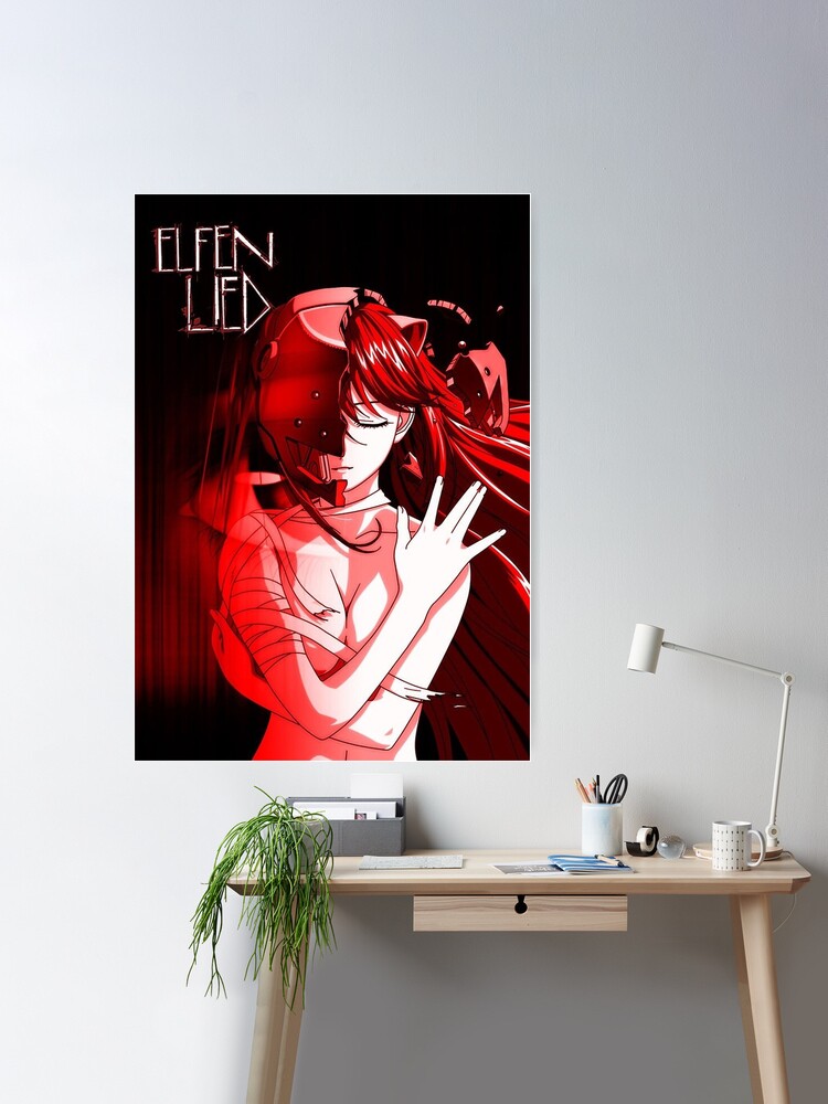 Elfen Lied Manga Anime Block Giant Wall Art Poster