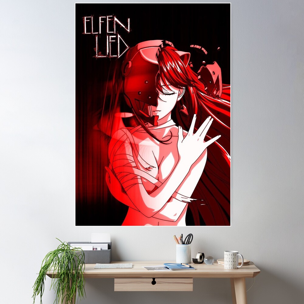 elfen lied Anime Video Game Canvas Art Poster and Wall Art Picture