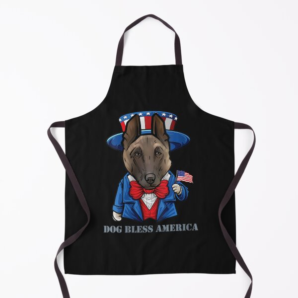 Item preview, Womens 4Th Of July Belgian Malinois Dog, Usa American Dog V-Neck designed and sold by ChoNuongw.