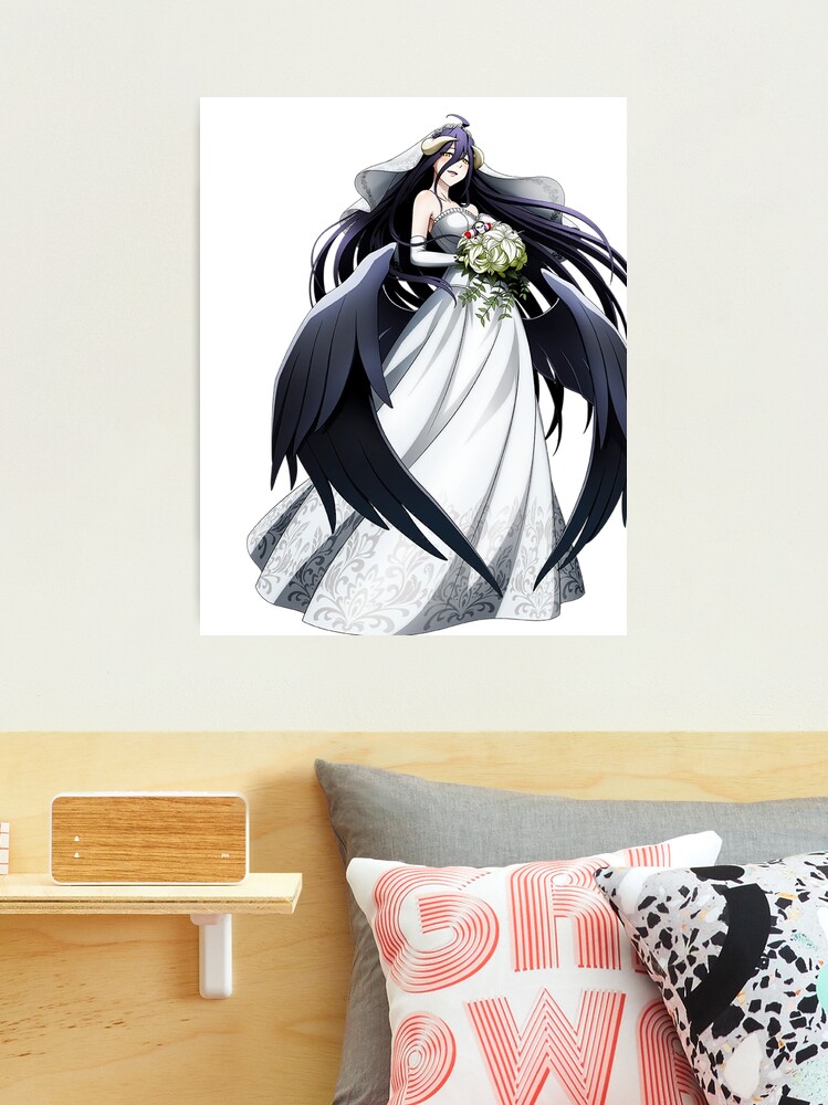 Albedo Wedding Dress Photographic Print for Sale by AnimeLove89