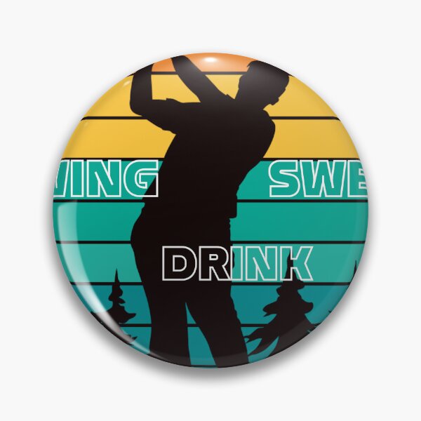 Artikelvorschau, Swing Swear Drink wiederholen entworfen und verkauft von ElHallabi.