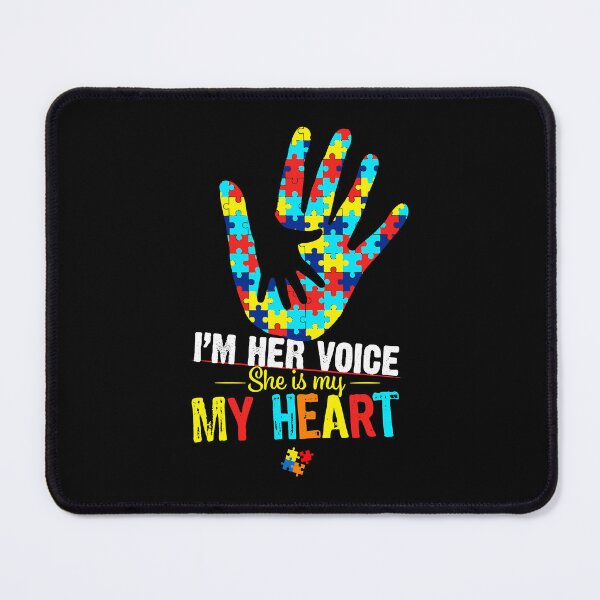 Item preview, I'm Her Voice She Is My Heart Autism Mom Girls Autism designed and sold by HaaChris-Artis.
