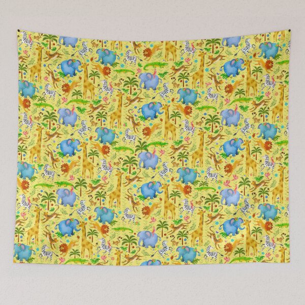 Item preview, Wild Child on a yellow background  designed and sold by Silver Steer Design.