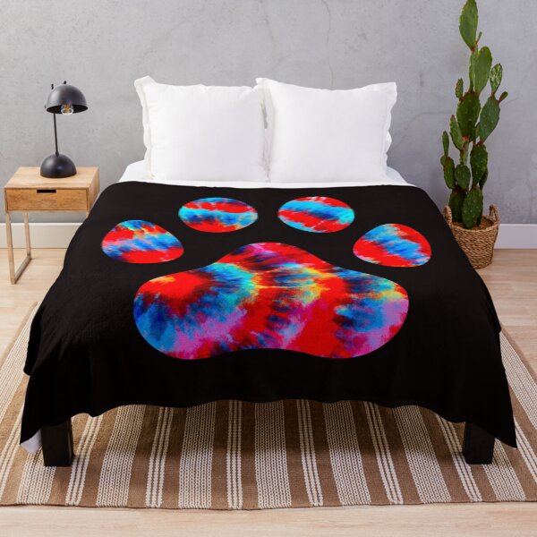 Item preview, Dog Paw Print 4th Of July Tie Dye Puppy Footprint designed and sold by Buyeseoshop.