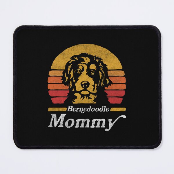 Item preview, Retro Vintage Bernedoodle Mommy designed and sold by More Cute Dogs.
