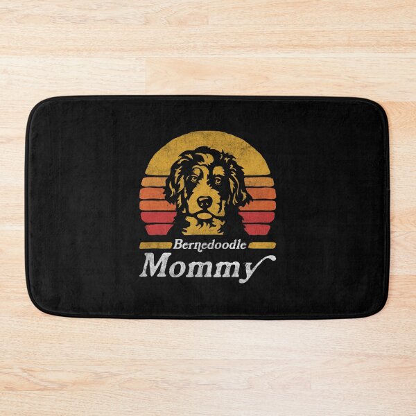 Item preview, Retro Vintage Bernedoodle Mommy designed and sold by More Cute Dogs.