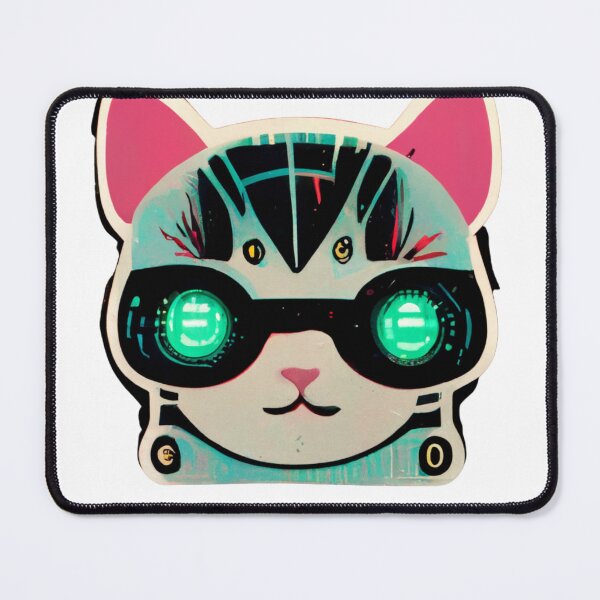 Item preview, Cyberpunk Kitten V1 designed and sold by thelofidragon.