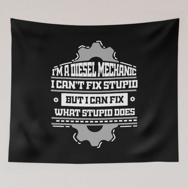 Item preview, Diesel Mechanic Trucker Funny Truck Repairing Pun designed and sold by GardNewerd.