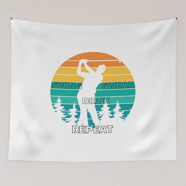 Item preview, Swing Swear Drink Repeat designed and sold by ElHallabi.