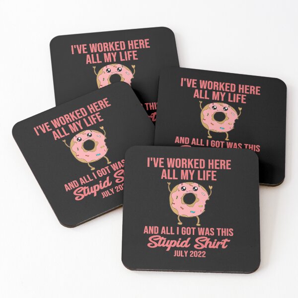 Item preview, RETIRED JULY 2022 DONUT QUOTE FUNNY RETIREMENT designed and sold by sobriowslen.