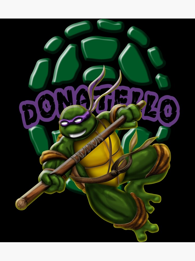 Teenage Mutant Ninja Turtles Donatello Art Board Print for Sale by Drcshaw