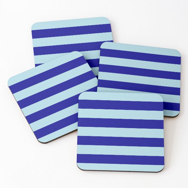 Item preview, Light blue and dark blue Exotic Colour Patterns designed and sold by byskillbytalent.