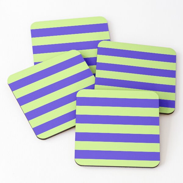 Item preview, Lime green and electric blue Exotic Colour Patterns designed and sold by byskillbytalent.