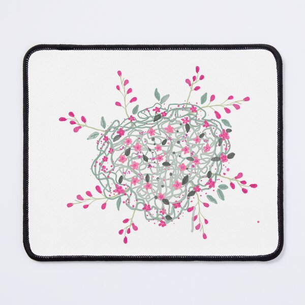Item preview, Scratchy flower branches  designed and sold by tenkenryujin.