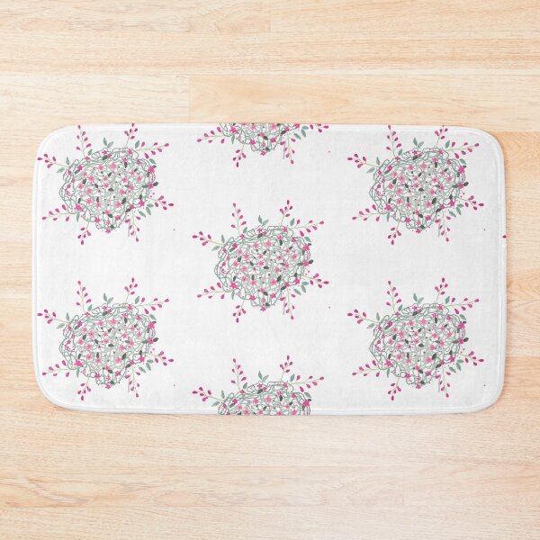 Item preview, Scratchy flower branches  designed and sold by tenkenryujin.