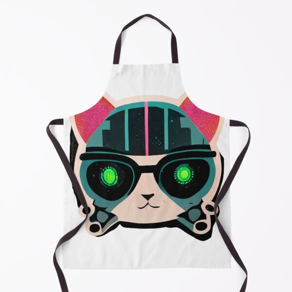 Item preview, Cyberpunk Kitten V3 designed and sold by thelofidragon.