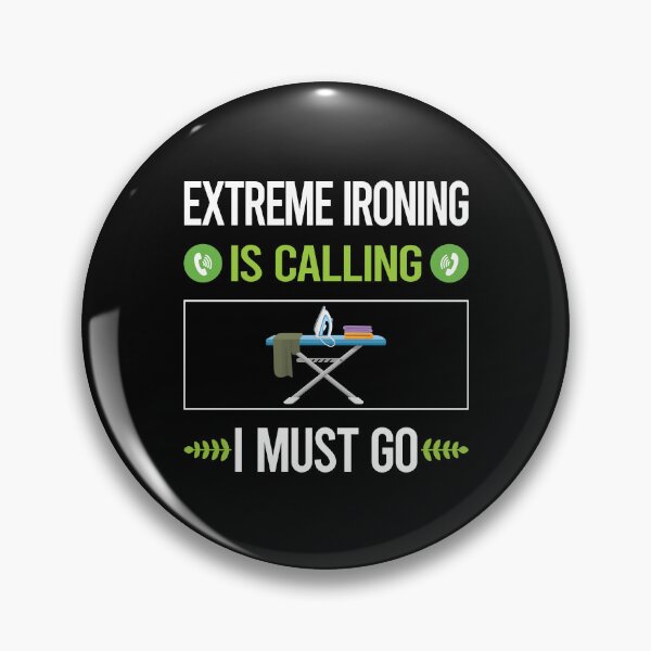Item preview, It Is Calling Extreme Ironing designed and sold by saraokcstreva.