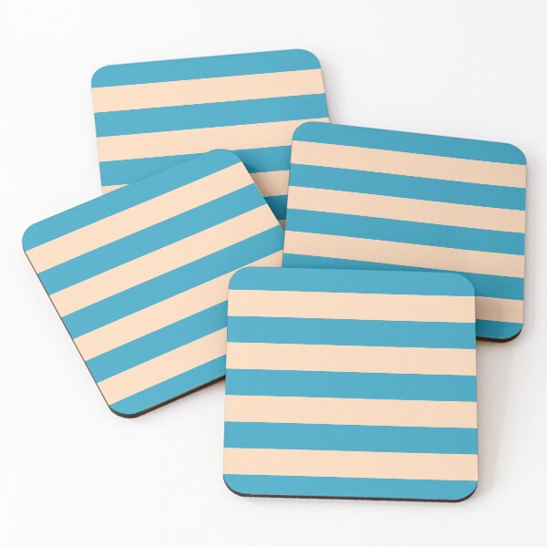 Item preview, Royal blue and peach Exotic Colour Patterns designed and sold by byskillbytalent.